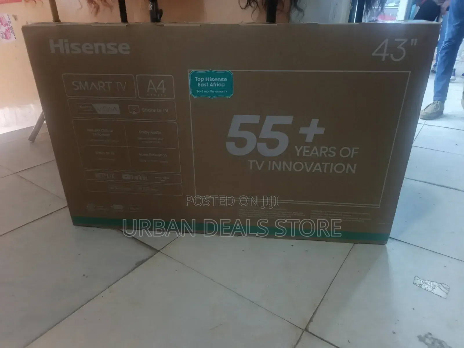 Hisense 43inches A4q Qled Smart Android Tv