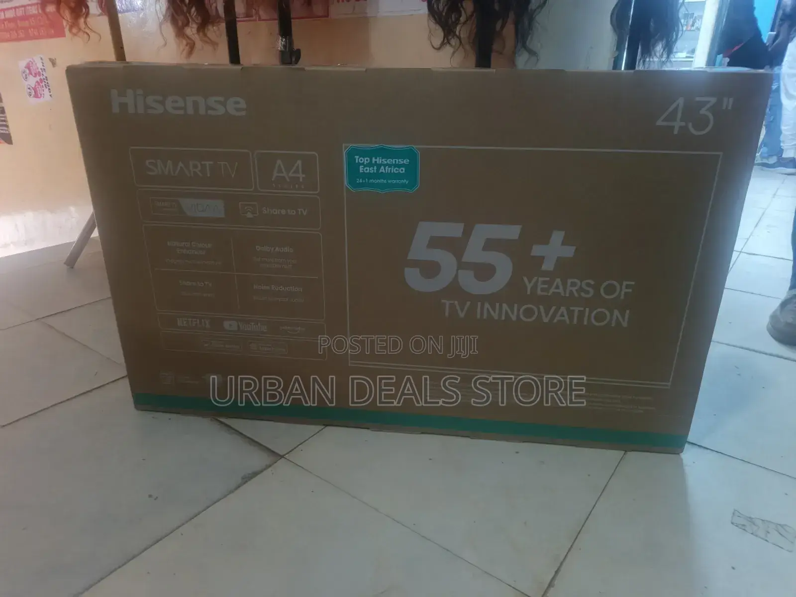 Hisense 43inches A4q Qled Smart Android Tv
