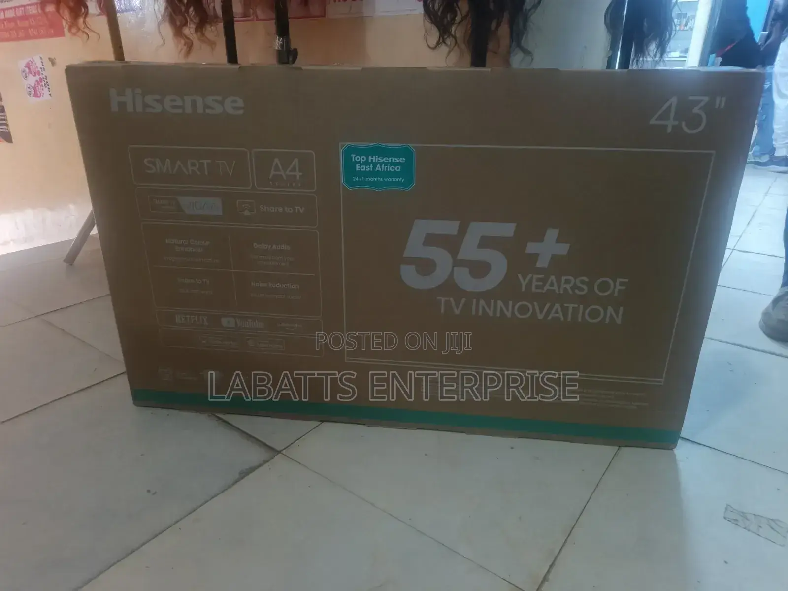Hisense 43inches A4q Qled Smart Android Tv