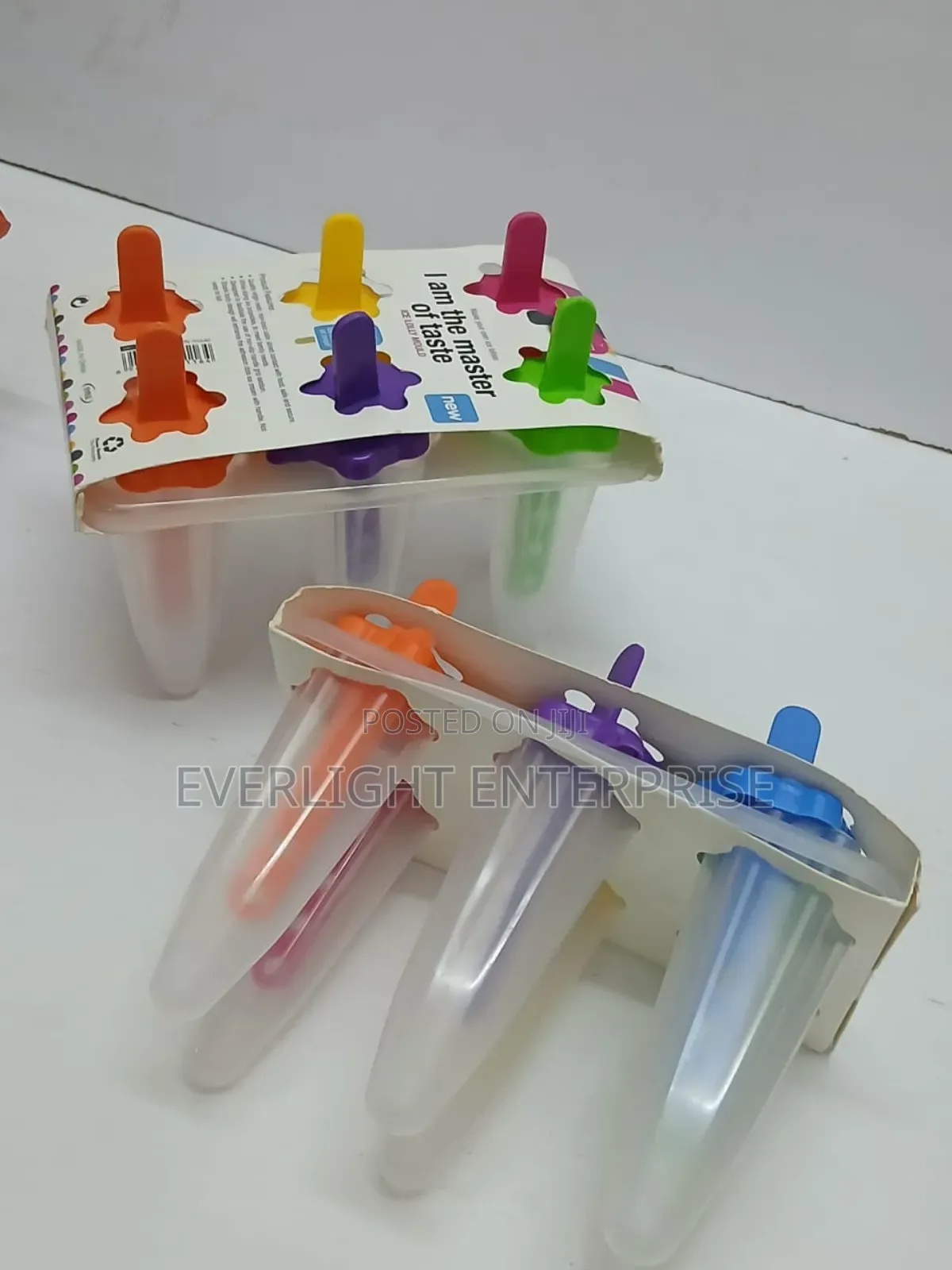 6pcs Multicoloured Popsicle/Ice Cream Maker