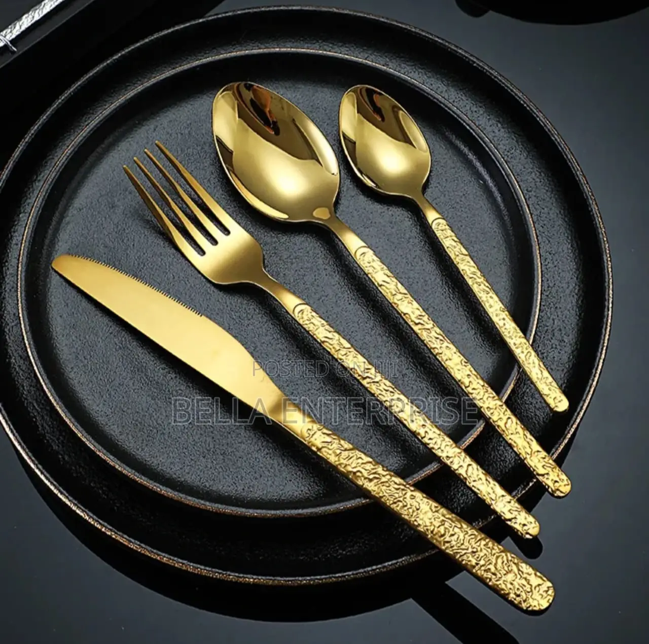 Available Premium Quality Stainless Steel Flatware.