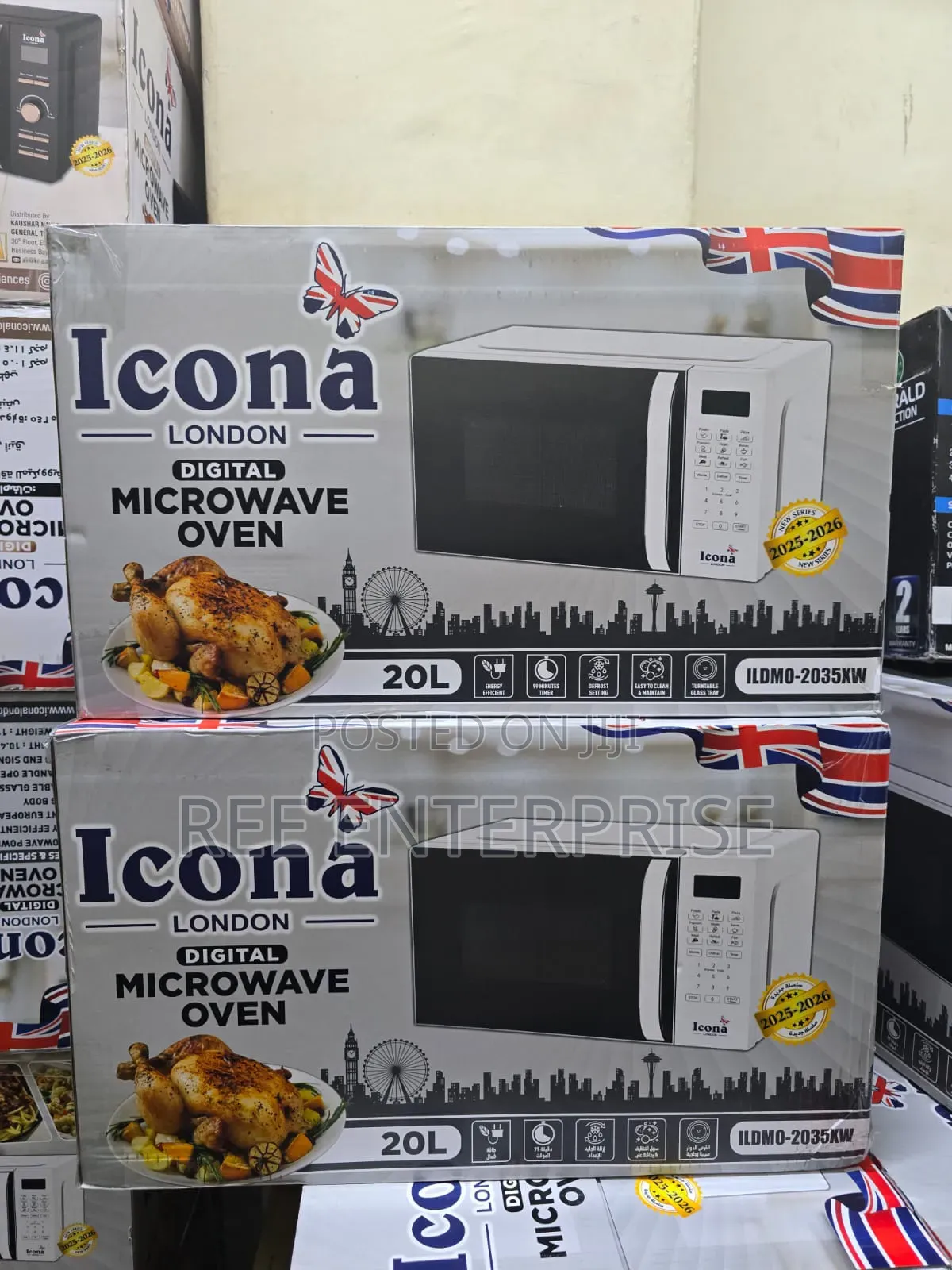 20l Icona* Digital Microwave