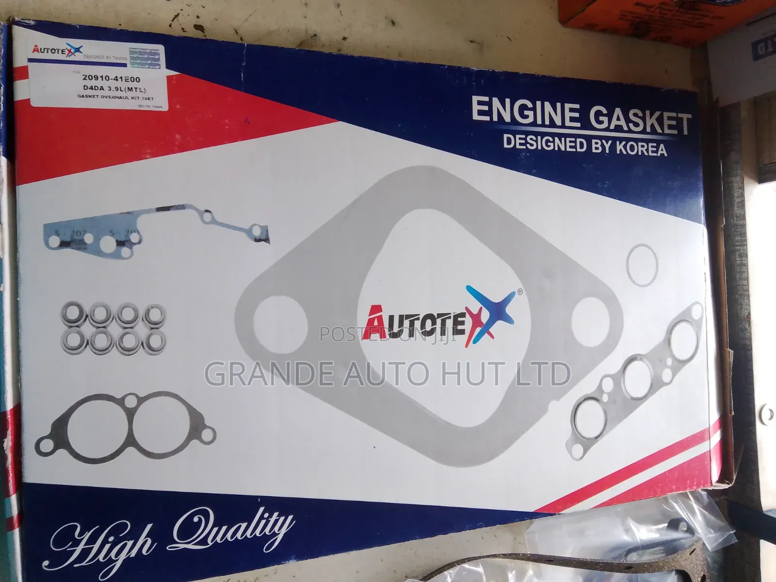 Overhaul Gasket Kit Hyundai Hd72/65 (Autotex Brand)