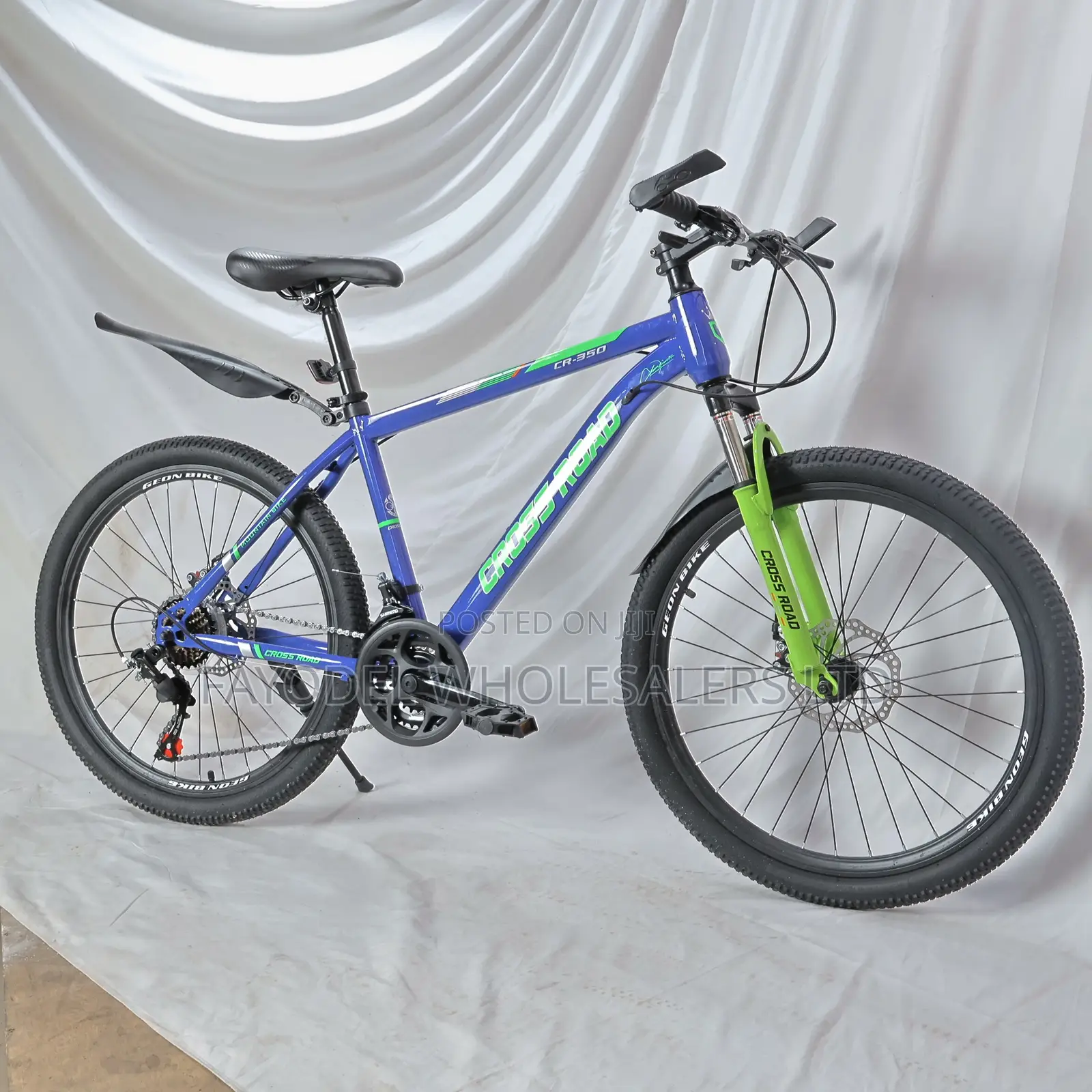 Crossroad Adult Mountain Bike – 26” Wheels for Stability Control