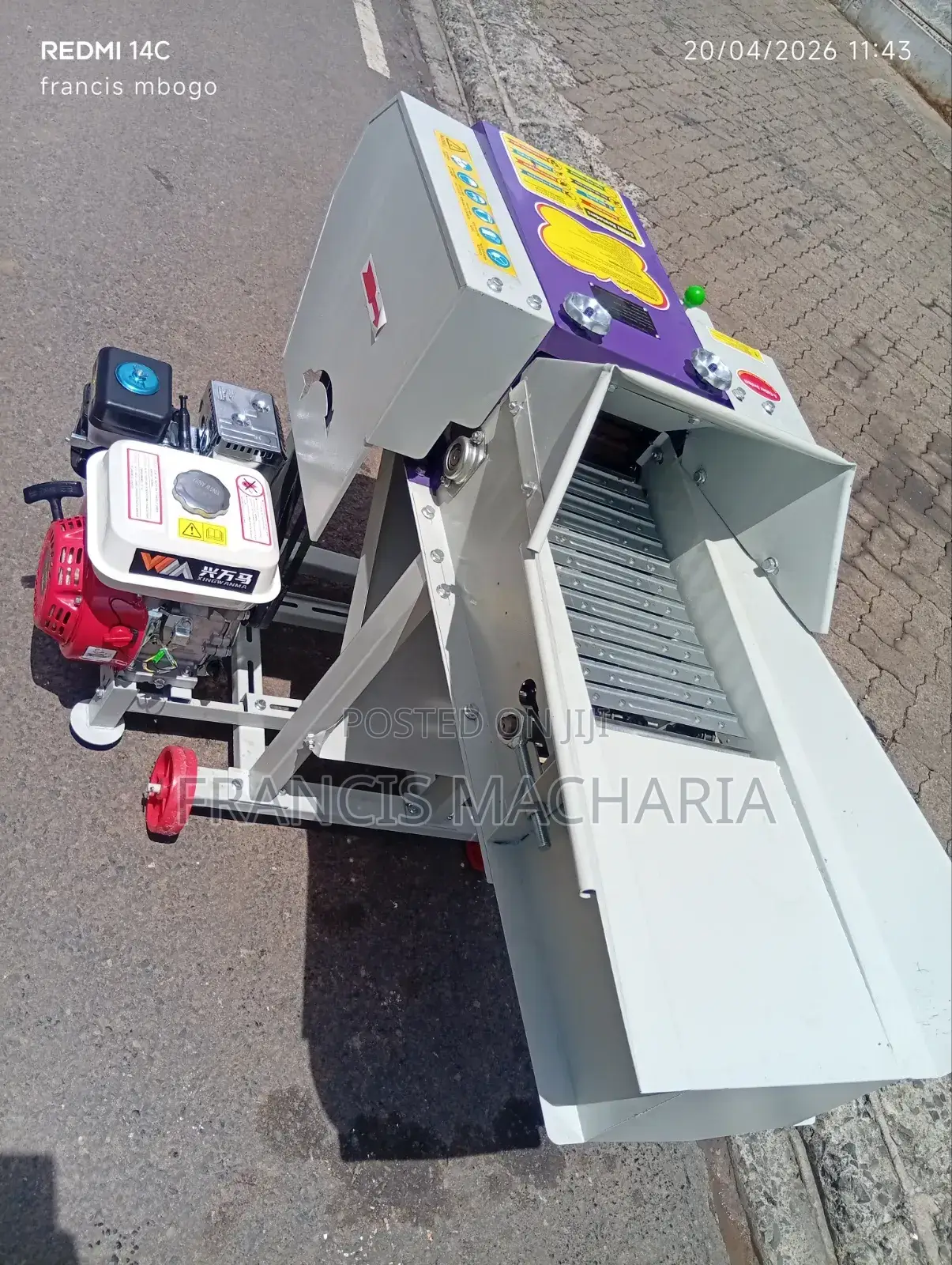 High Speed Durable Chaff Cutter
