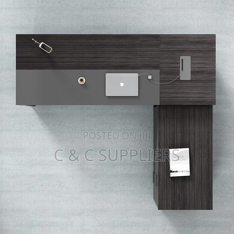 Office Tables; 160cm Executive Office Desk With Drawers