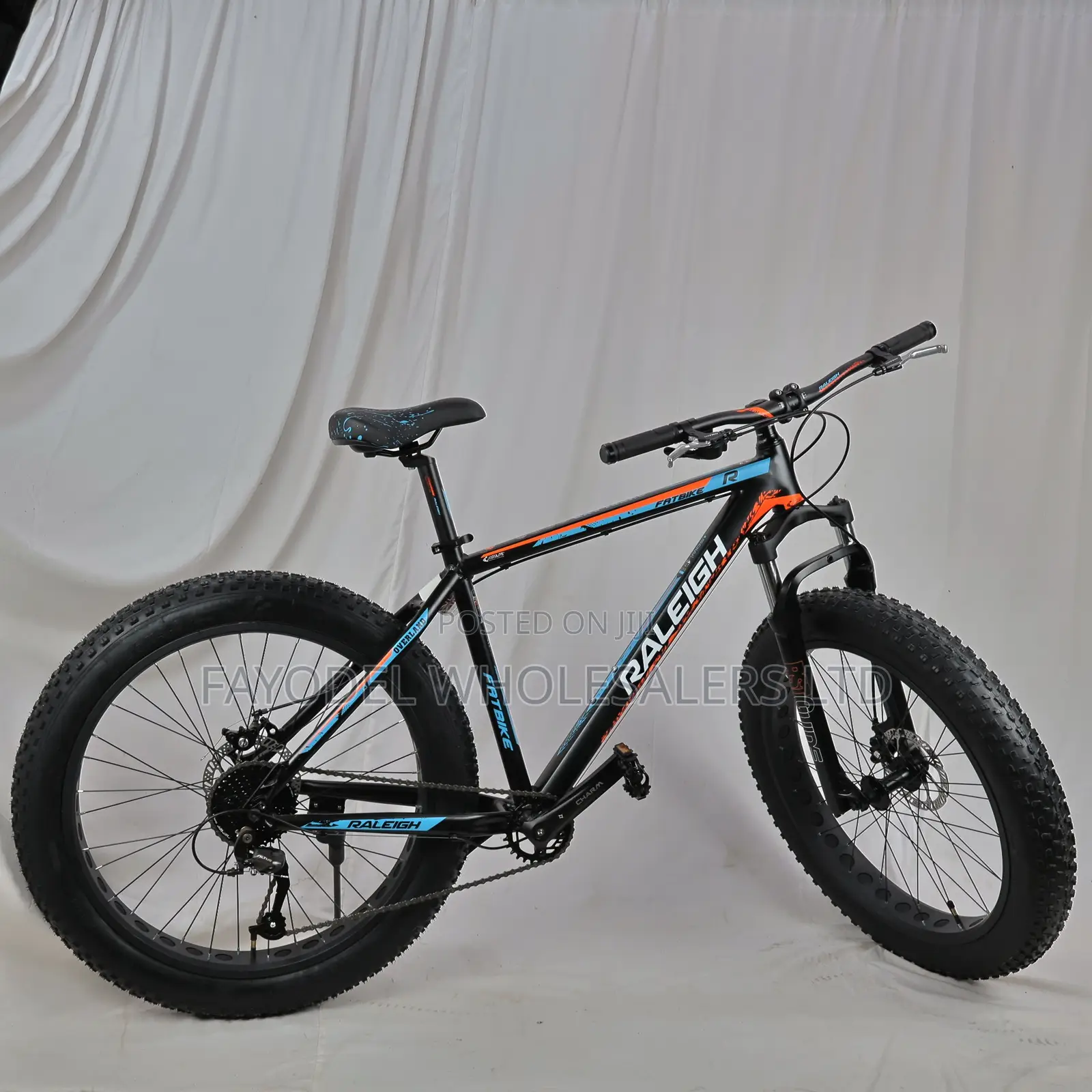 Raleigh 26” Fat Tyre Mountain Bike – Built for Extreme Terrain