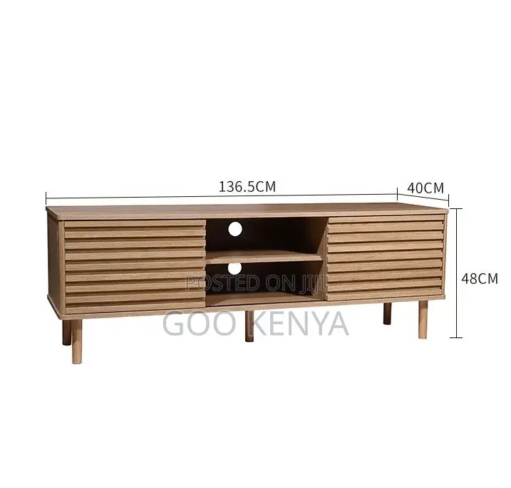 Home Tv Stand; High-End Solid Wood Tv Stand With Storage
