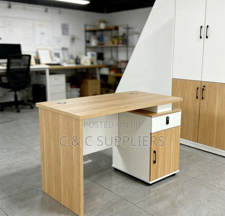 Office Tables; Modern 1.2-Meter Wooden Computer Desk