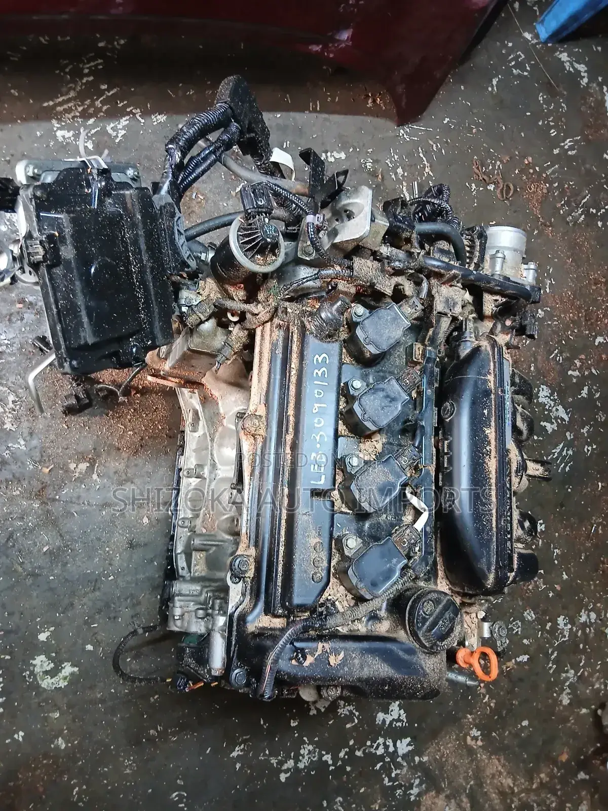 Honda Fit Hybrid Leb Engine Original Ex-Japan