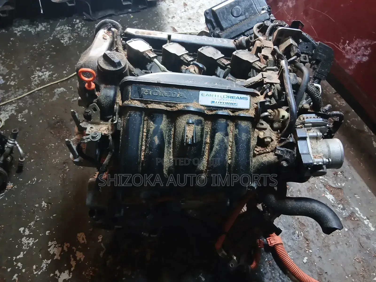 Honda Fit Hybrid Leb Engine Original Ex-Japan