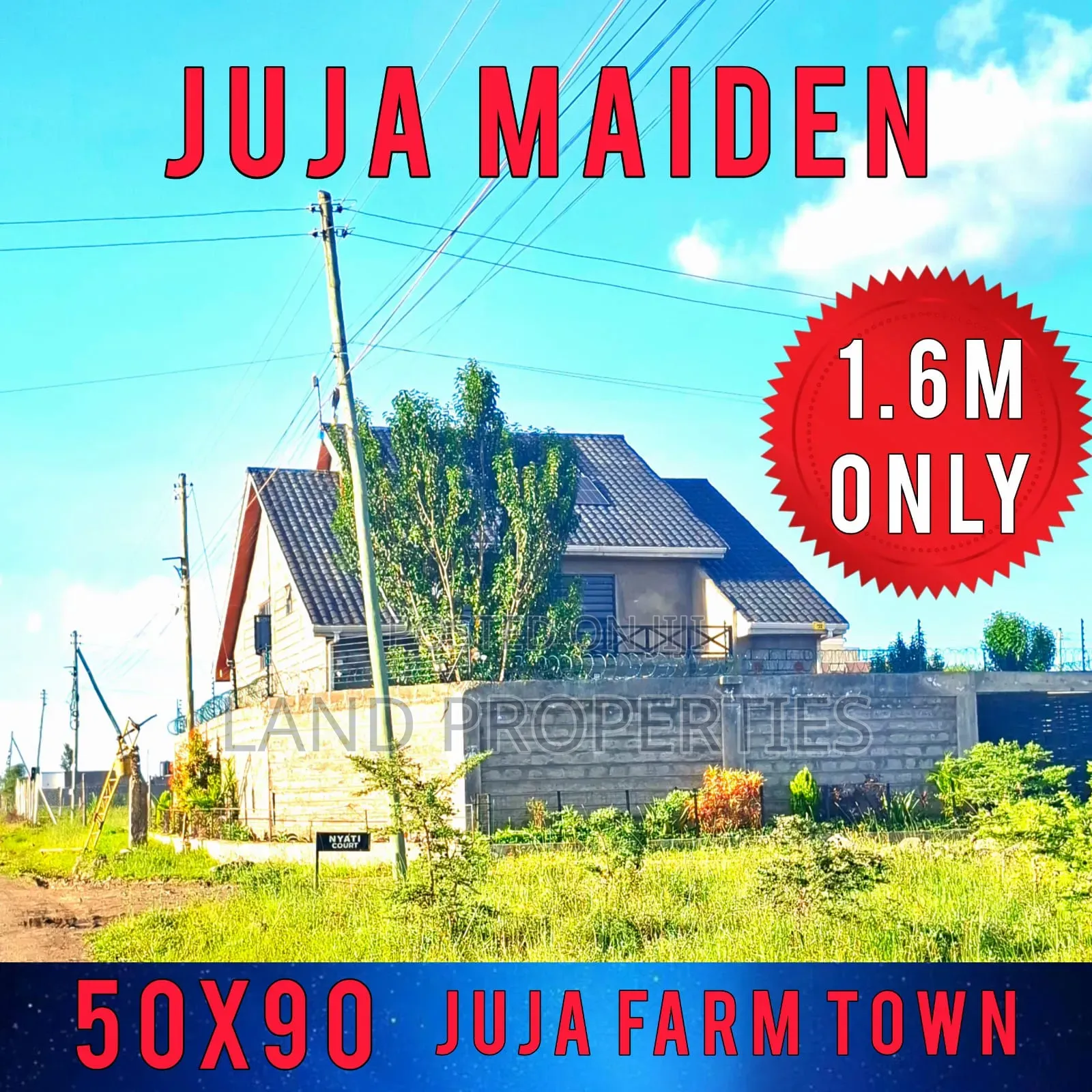 Affordable Plots in Juja Farm Town