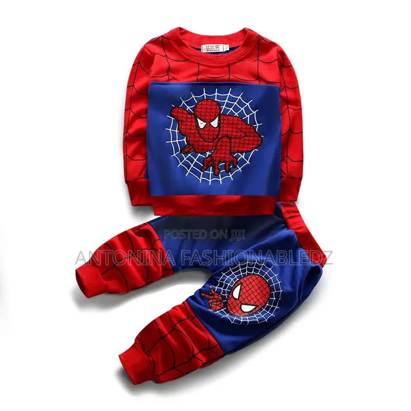 Kids Spider Outfit Set2-6yrz
