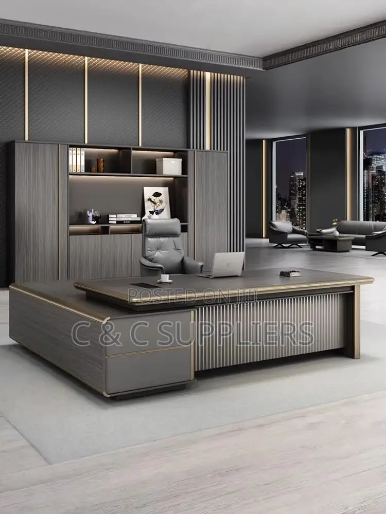 Office Desks; High-End Executive Desk - 180cm