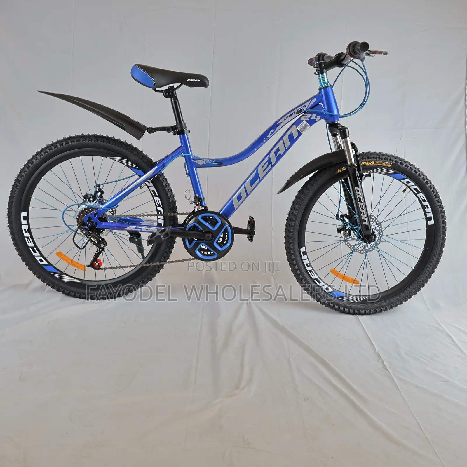 Ocean 24” Mountain Bike – Strong Frame All-Terrain Performance