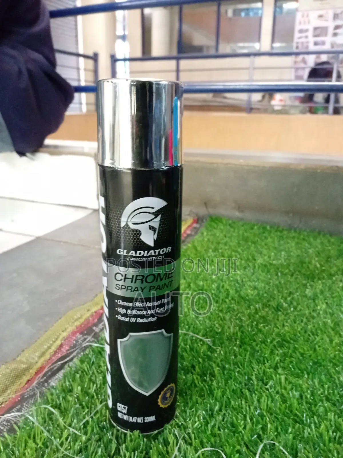 Chrome Spray Paint 330ml – High Shine Metallic Finish | Gladiator