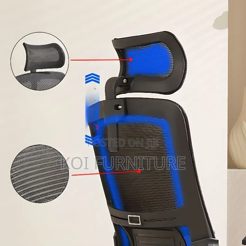 Office Chairs; High Backrest Mesh Ergonomic Executive Office Chairs