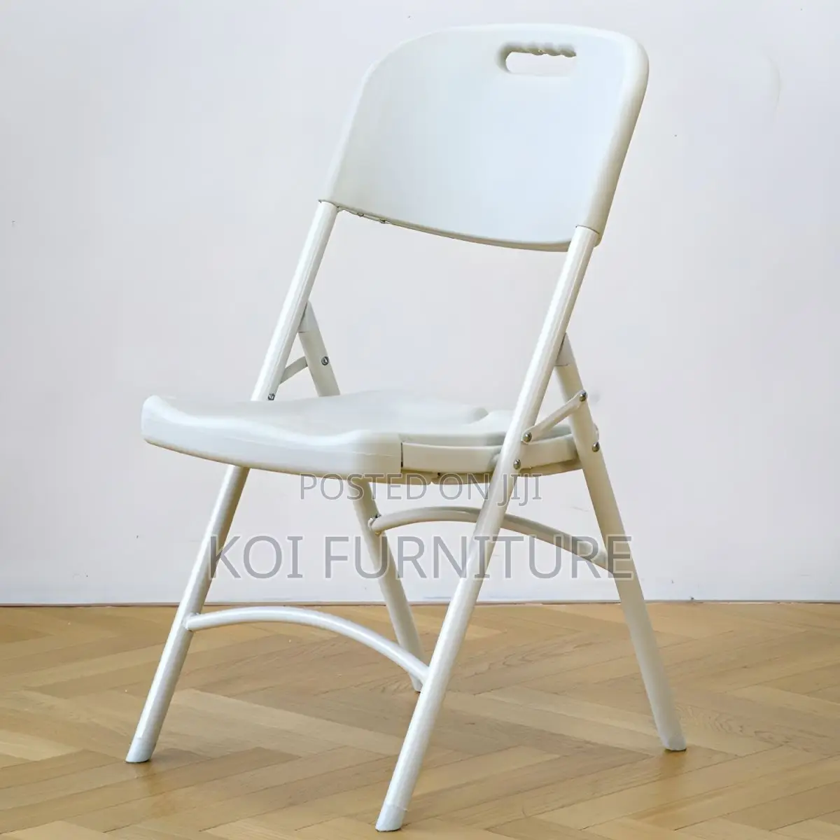 Office Chairs; Mid Backrest Plastic Foldable Picnic Chairs