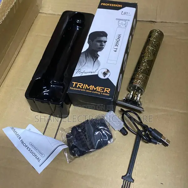 Cordless Adjustable T-Blade, Rechargeable Vintage T9 Hair Trimmer