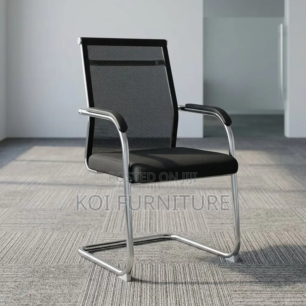 Office Chairs; Mesh Fabric Office Chair With Hig Backrest