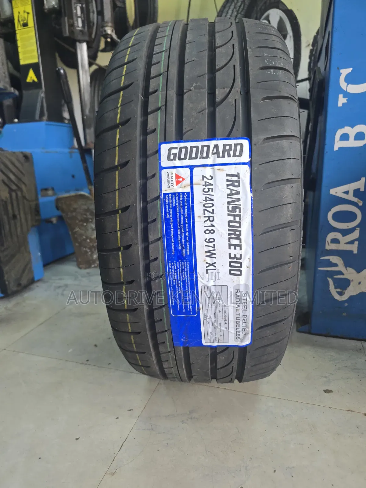 245/40r18 Goddard Transforce Tire