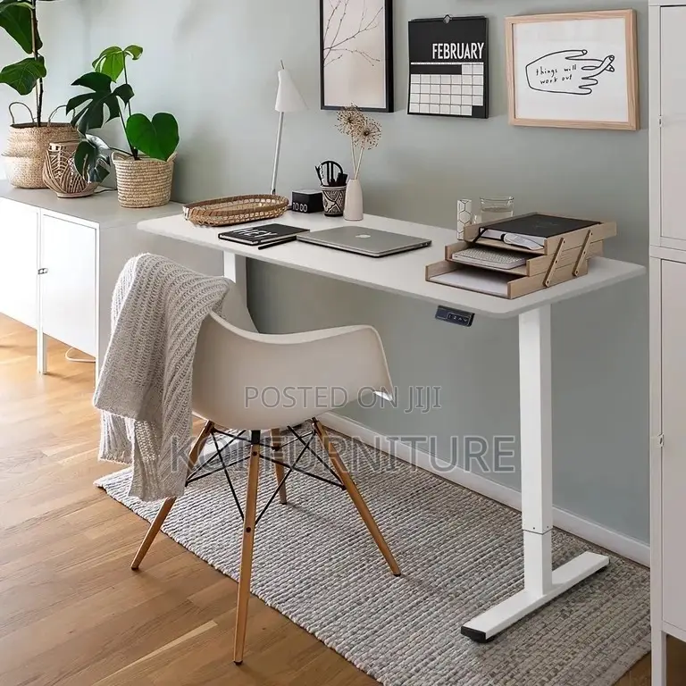 Office Desk; 1.2m Home Office Computer Desk With Mananagemt Cables