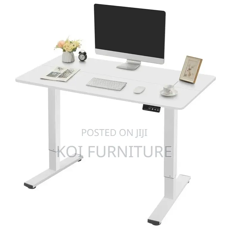 Office Desk; 1.2m Home Office Computer Desk With Mananagemt Cables