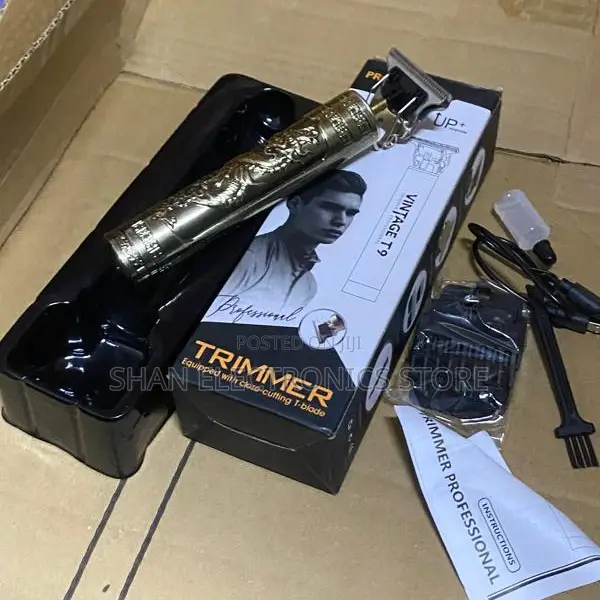 Golden Cordless Hair Cutting Machine