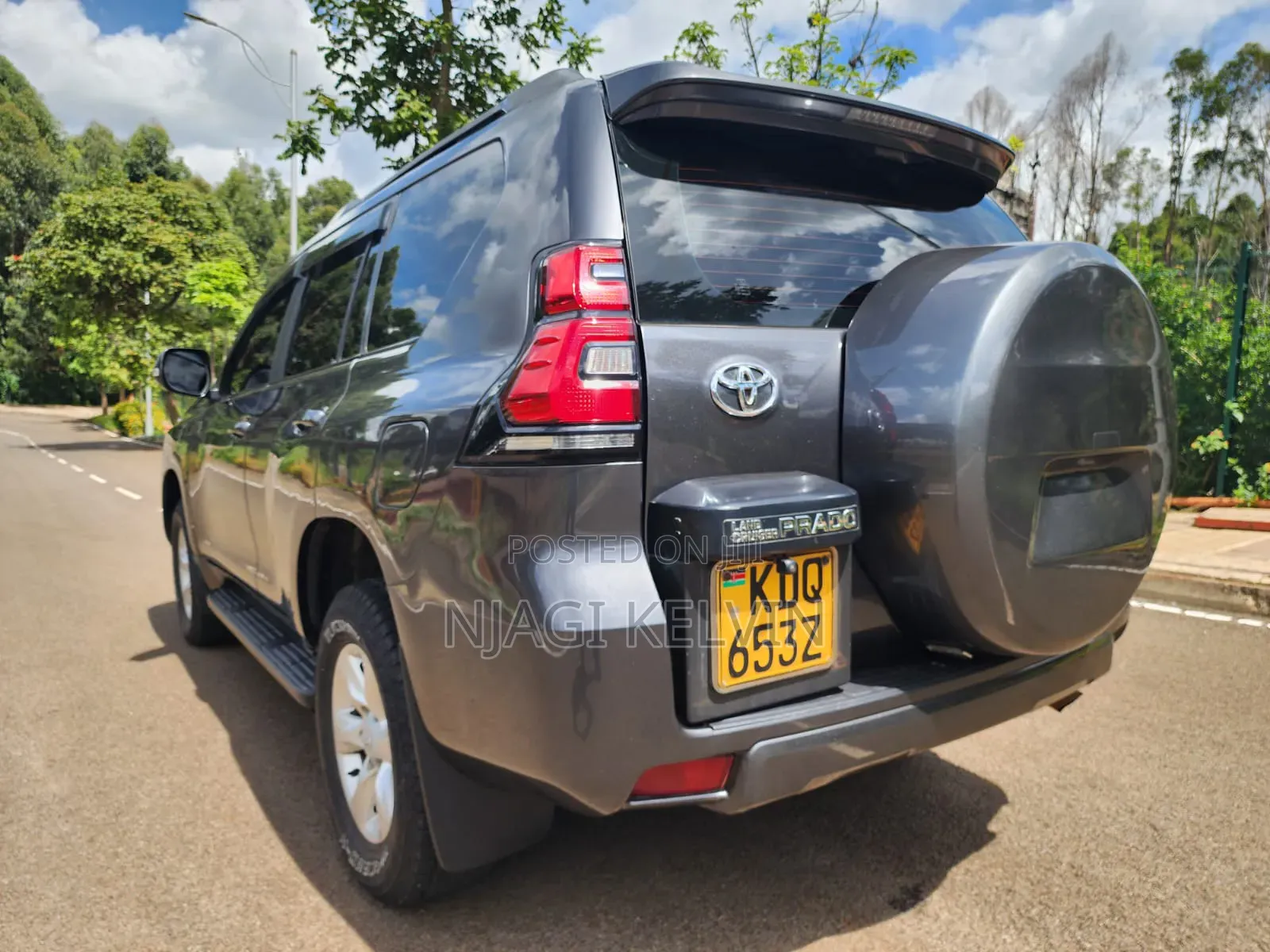 Toyota Land Cruiser Prado 3.0 D-4D 5dr 2009 Gray
