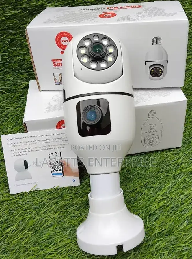 Dual Lens Bulb PTZ Camera