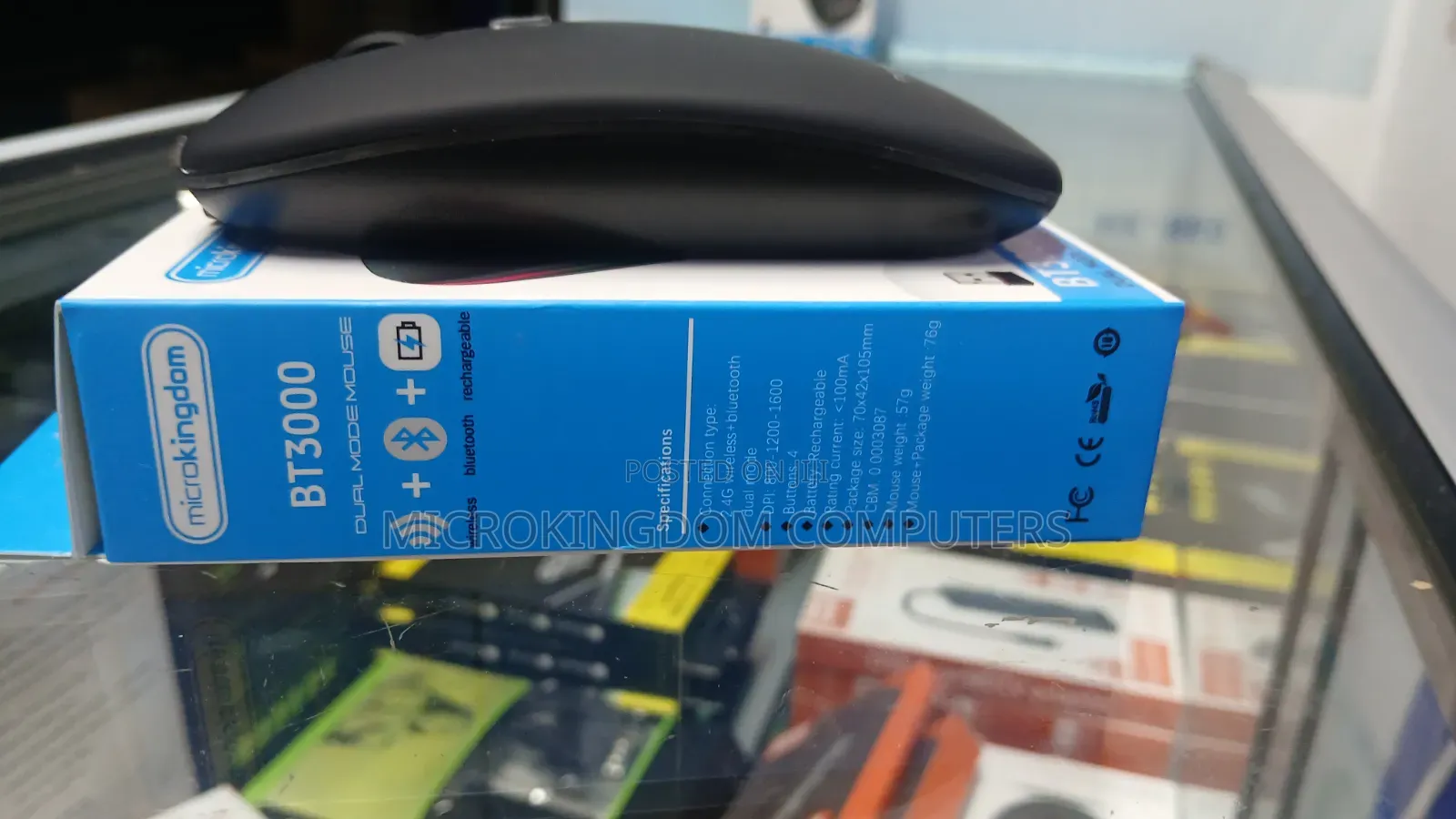 Bt 3000 Bluetooth Rechargeable Mouse