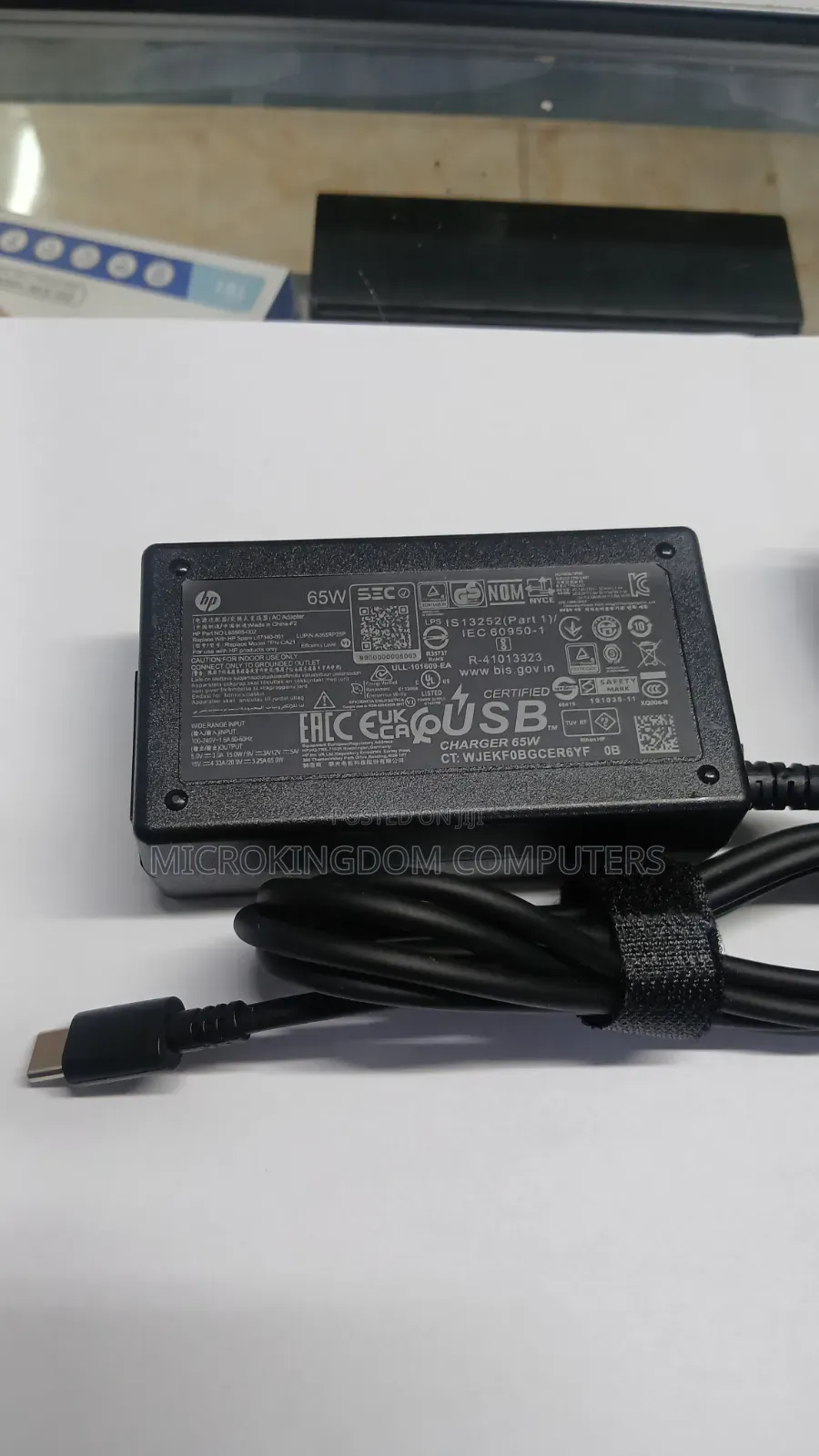 Hp Type C Charger 65w