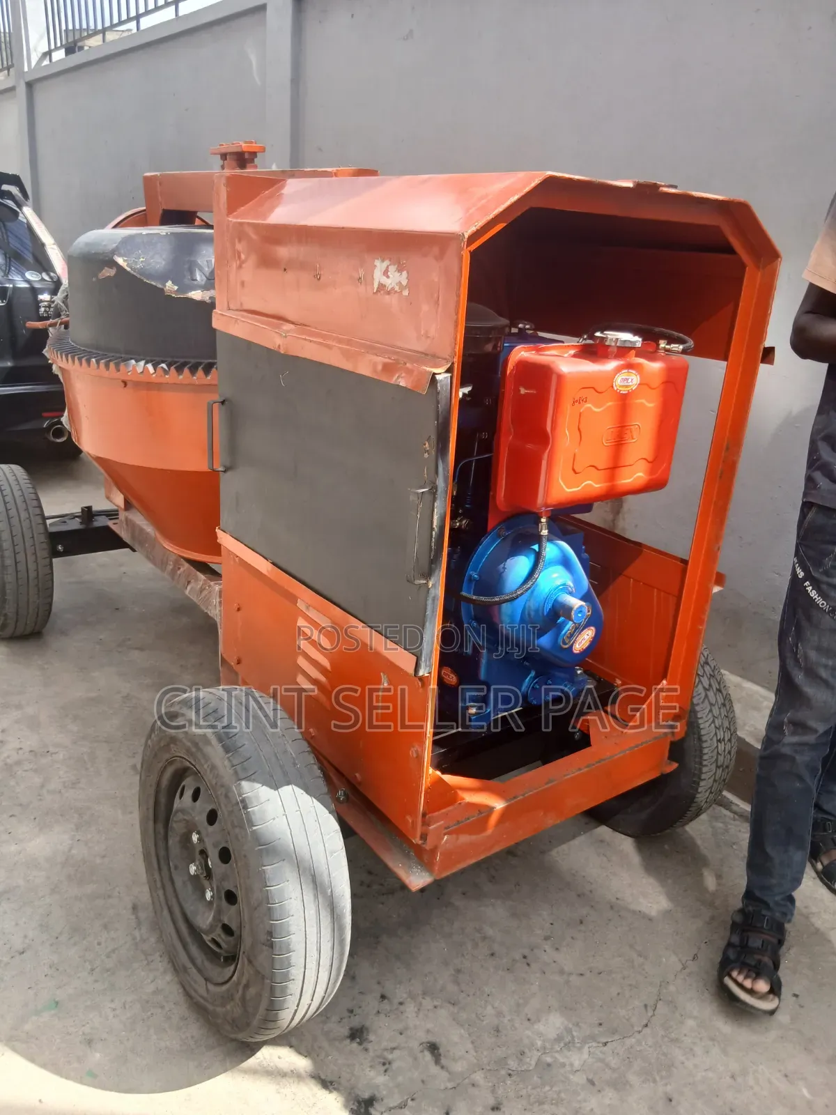 Portable Concrete Mixer (Titan) From India