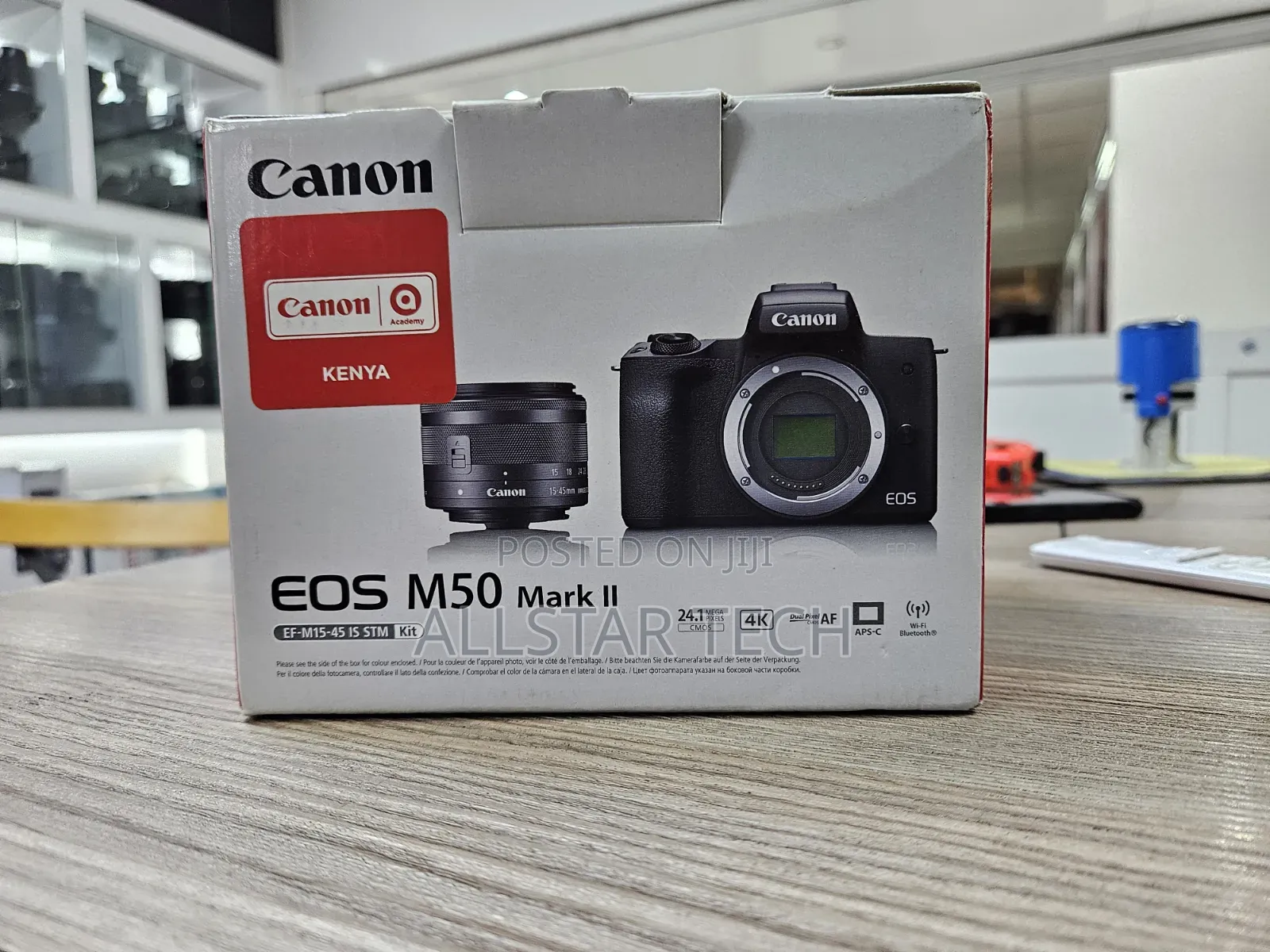 Canon Eos M50 Mark Ii Mirrorless Camera With 15-45mm Lens