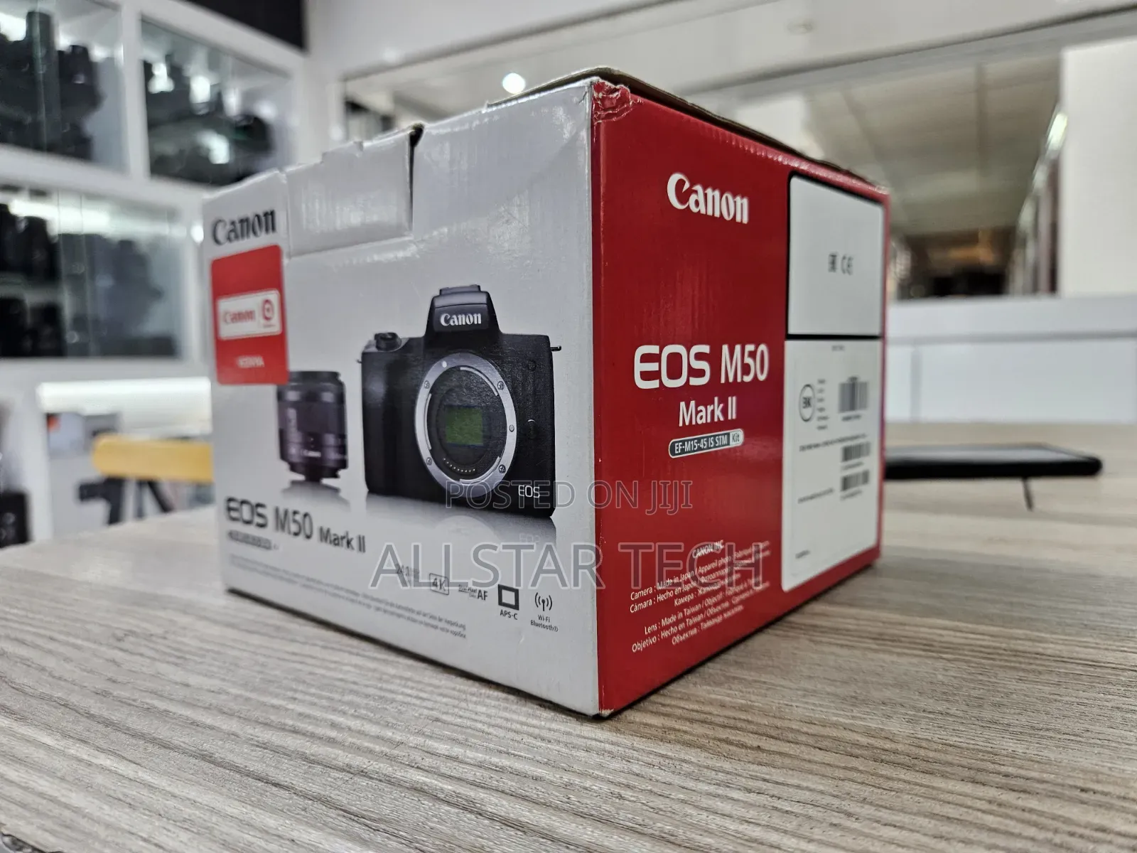 Canon Eos M50 Mark Ii Mirrorless Camera With 15-45mm Lens