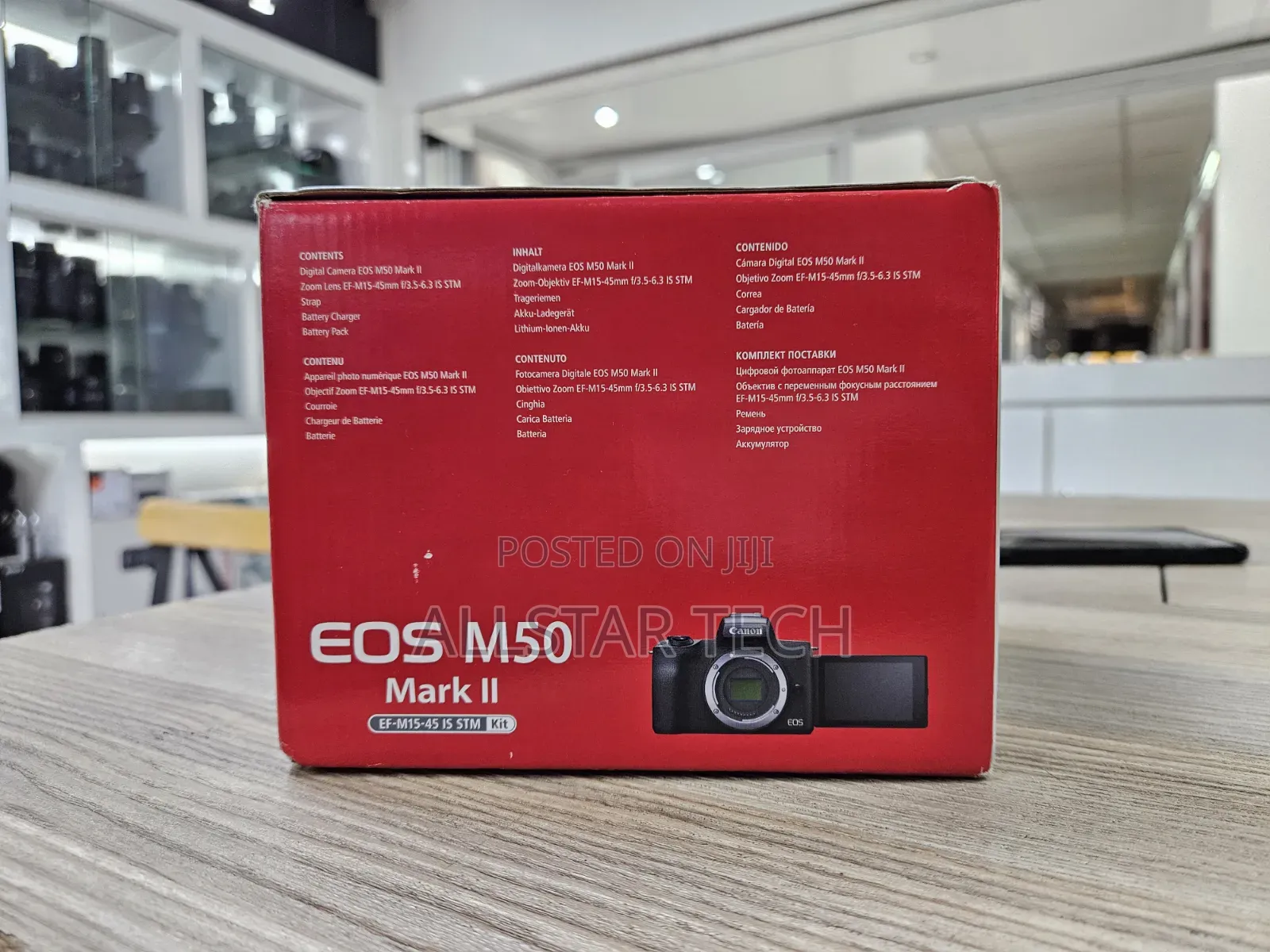 Canon Eos M50 Mark Ii Mirrorless Camera With 15-45mm Lens