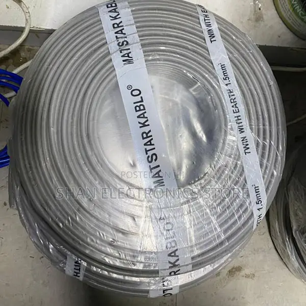 90 Meters Roll 2.5mm Twin With Earth Electrical Wiring Cabl