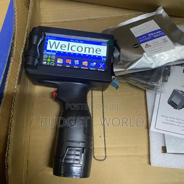 Handheld Inkjet Printer – 12.7mm Logo Date Coding Machine
