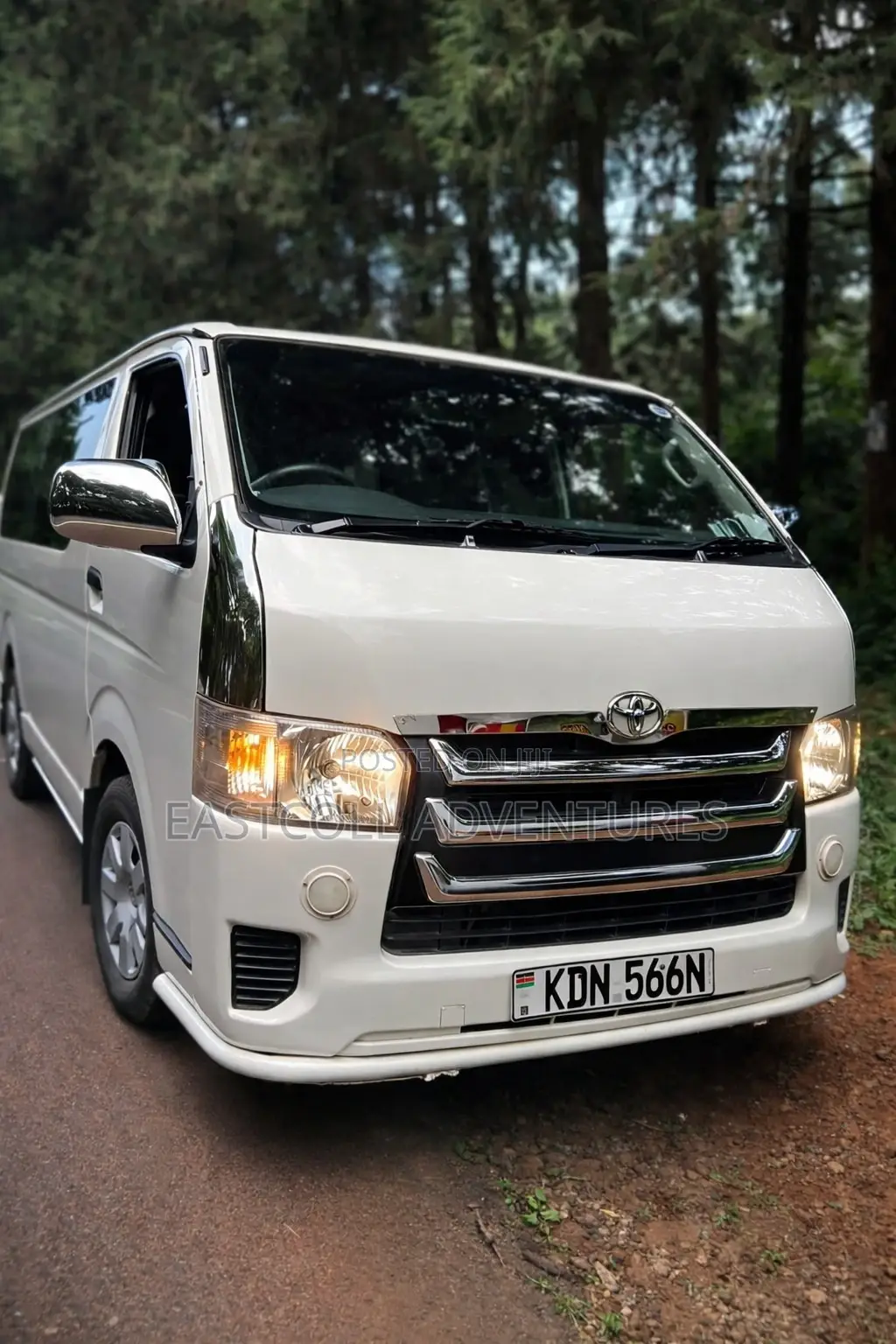 Executive Van Hire Nairobi | Chauffeur Driven Toyota Hiace (10 Seater)