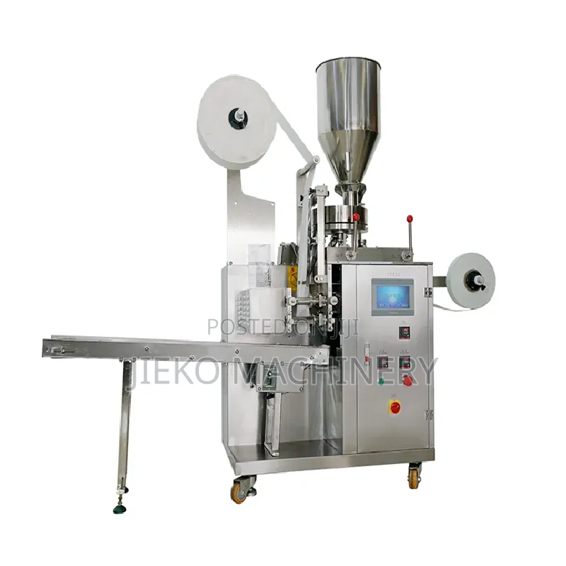 Automatic Pyramid / Flat Tea Bag Packing Machine (With String Tag )