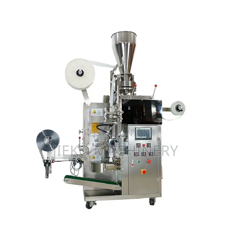 Automatic Pyramid / Flat Tea Bag Packing Machine (With String Tag )