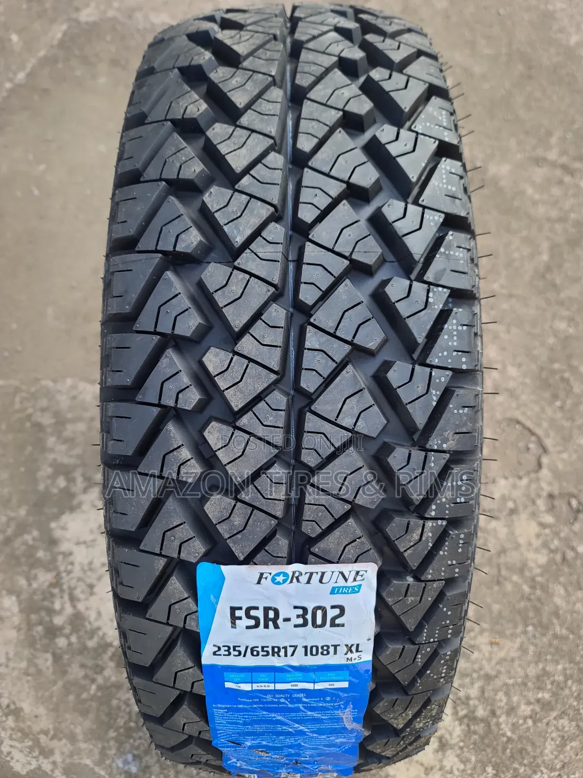 235/65r17 Fortune Tyres 108 T X/L FSR-302