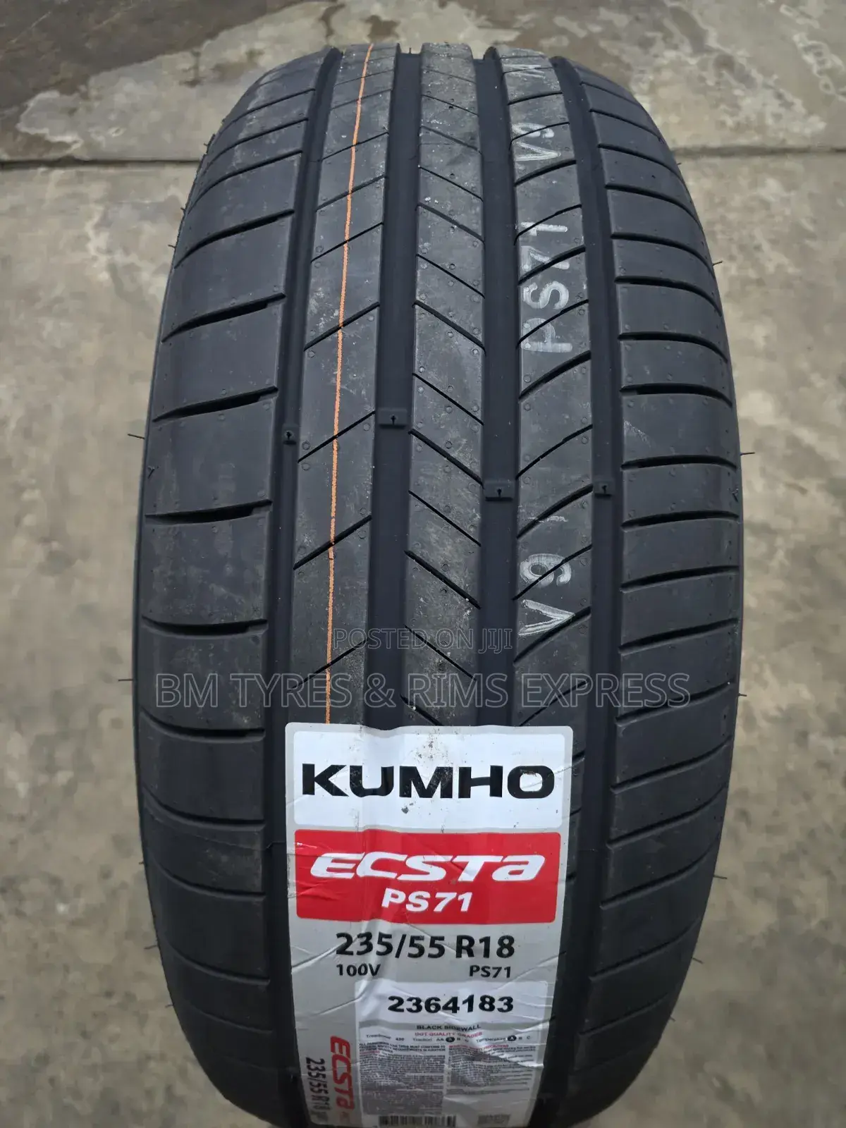 235 /55 R18 Khumo Tyres (Ecsta)