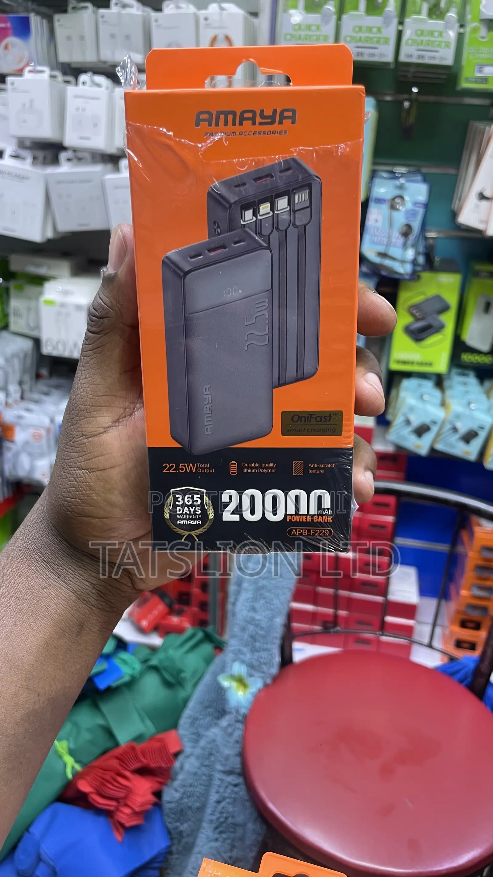 Amaya Power Bank 20000mah 22.5