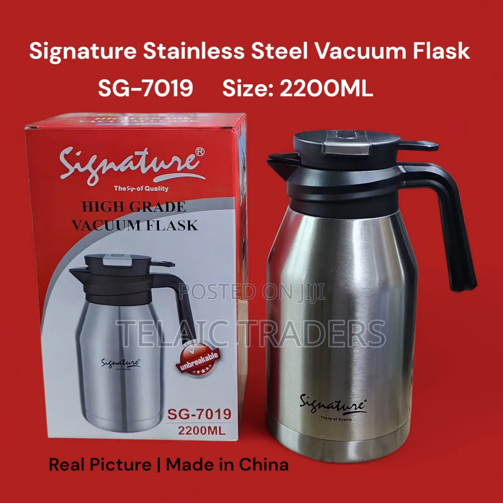 Signature Stainless Steel Coffee Pot Sg7019 (2200ml)