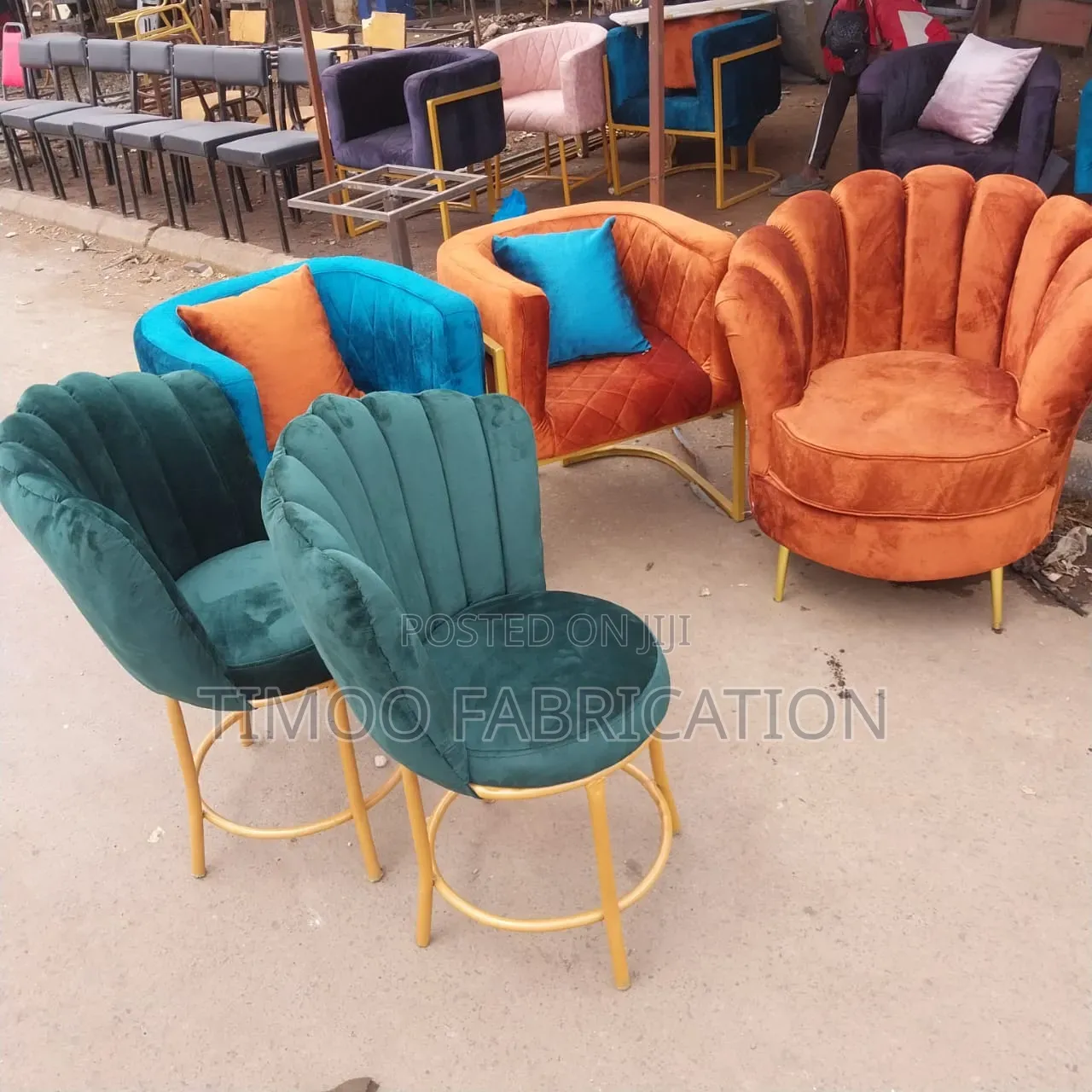 Styling Flower Green Seats