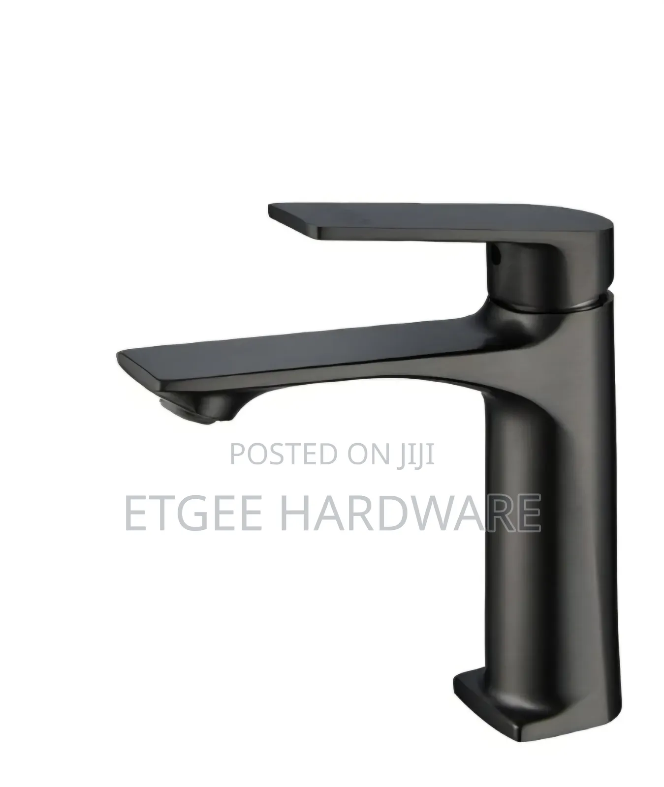Basin Mixer Chrome Black Hot and Cold Water- 16