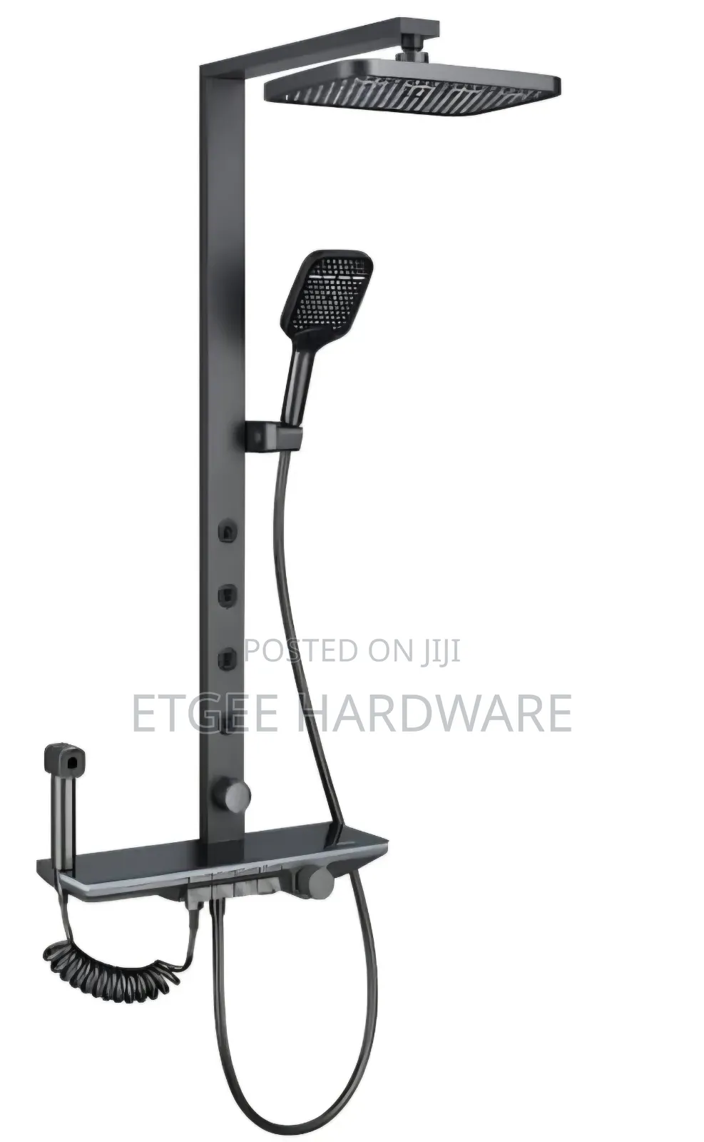 Master Shower Mixer Big Grey
