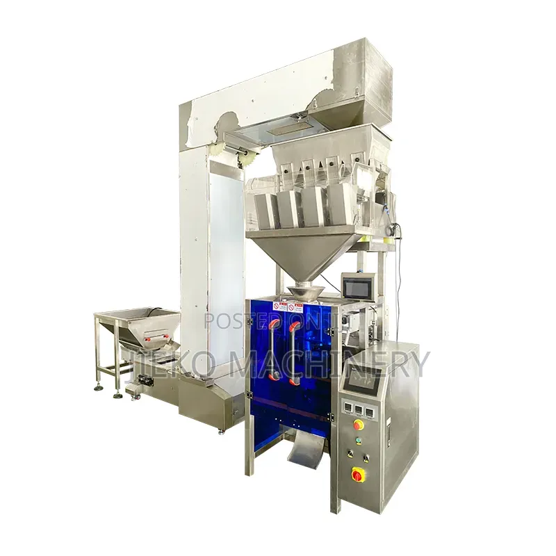 Linear 4 Head Weigher Packaging Machine | Automatic Granule Packing