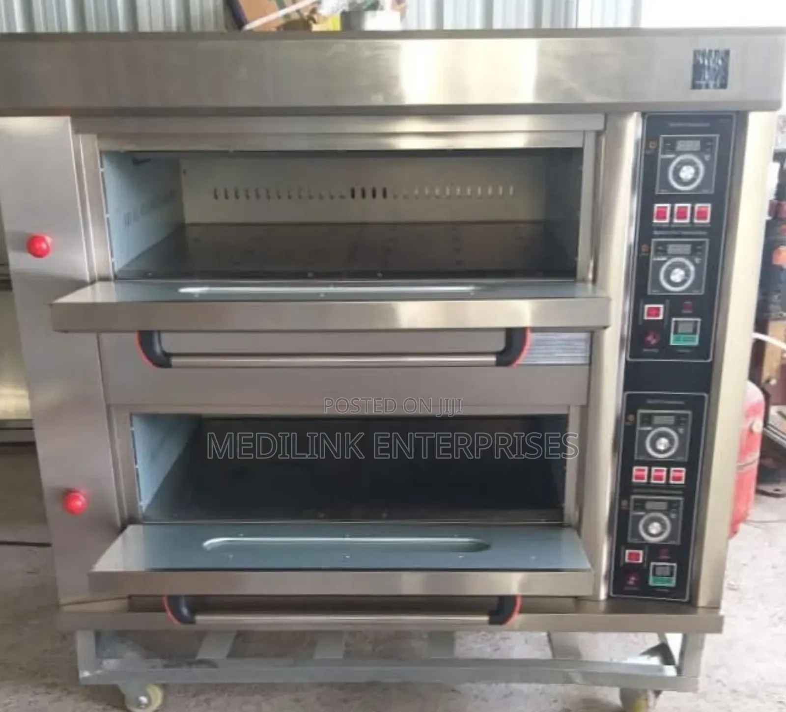 Lenns Premier Two Deck ,6 Tray Ovens